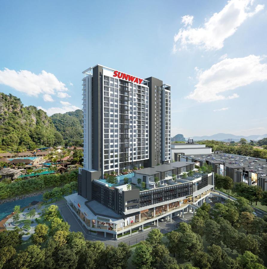Ipoh Tambun Lost World Sunway Onsen Suites Luna 2R2B 8Paxs Esterno foto