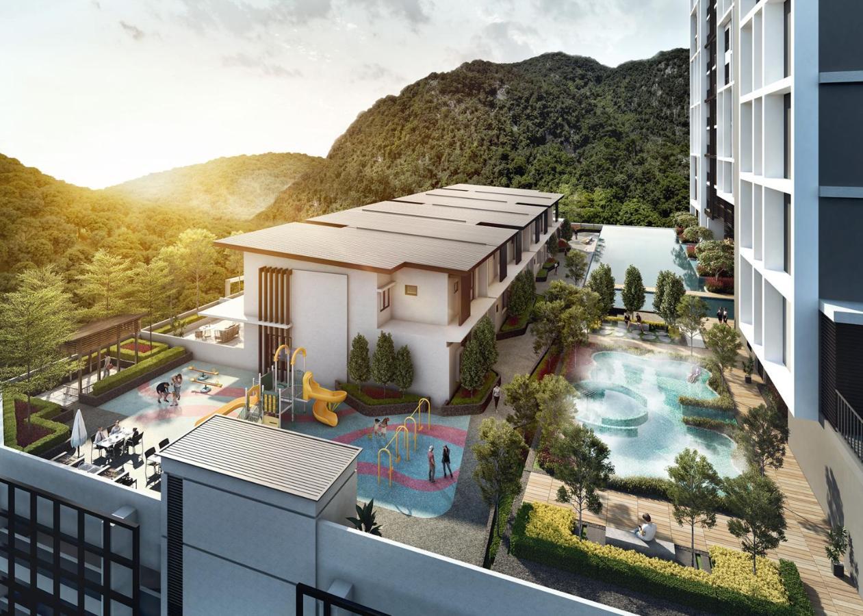 Ipoh Tambun Lost World Sunway Onsen Suites Luna 2R2B 8Paxs Esterno foto